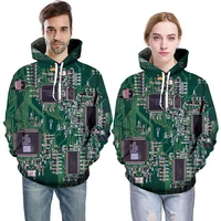 new 3d printing electronic chips fashion men women tracksuits crewneck hoodies plus size s 7xl harajuku