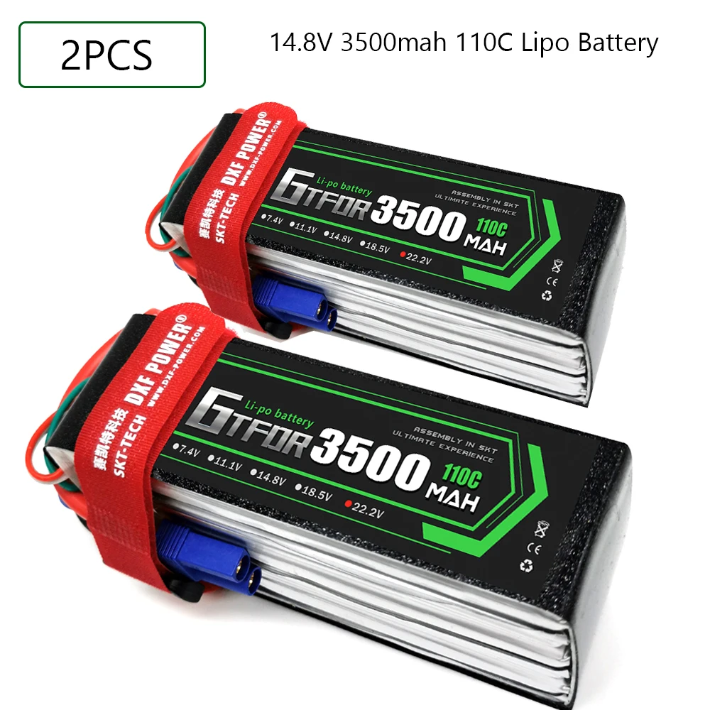 GTFDR 3500 мАч 22 2 в 110C 220C Lipo аккумулятор 4S XT60/DEANS/XT90/EC5 для AKKU дрона FPV грузовика четыре axi