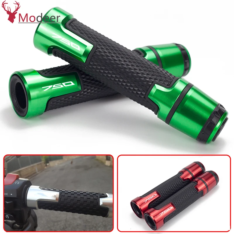 

Мотоциклетные ручки для Kawasaki Z750 Z 750 2019 2020 мотоциклетные ручки ручка CNC алюминиевые Нескользящие резиновые ручки