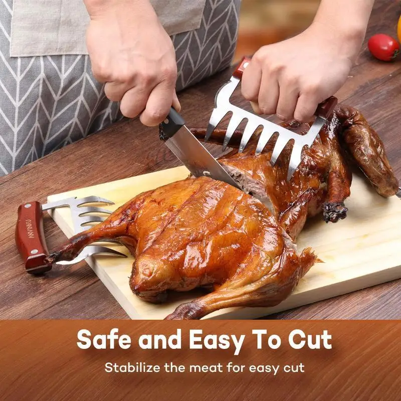 Металлические мясные когти для измельчения мяса вилка из нержавеющей стали