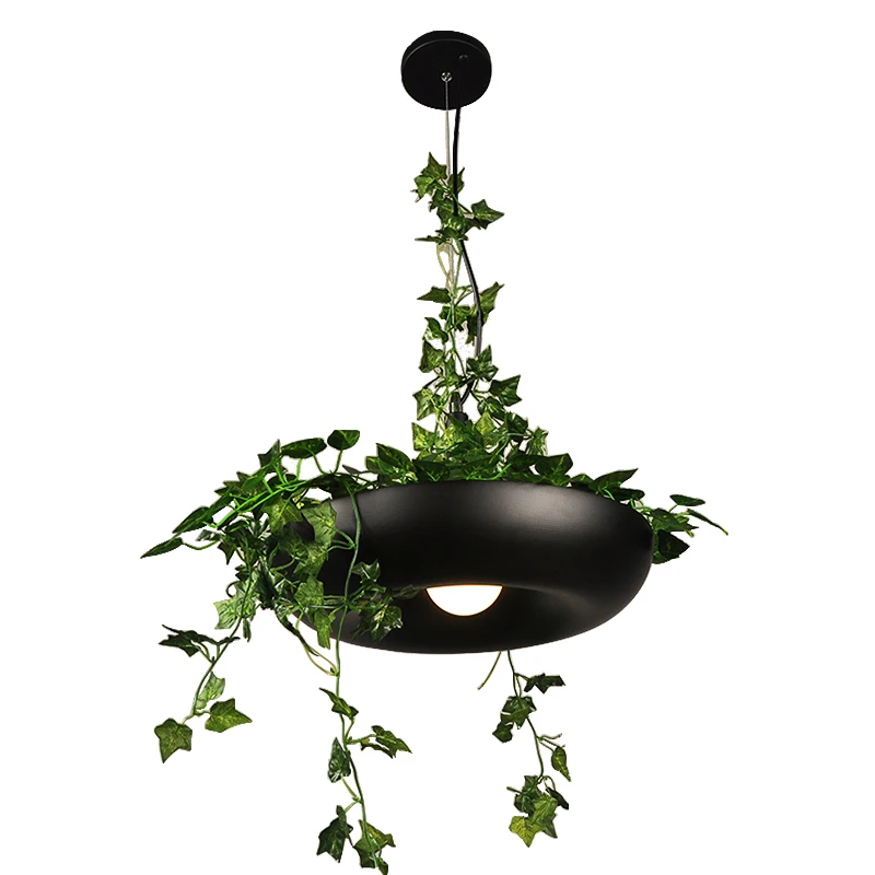 Potted Plant Garden Led Pendant Lights Nordic Home Decor Flower Lamp Dining Room Restaurant Hanglamp Lighting Fixtures | Лампы и