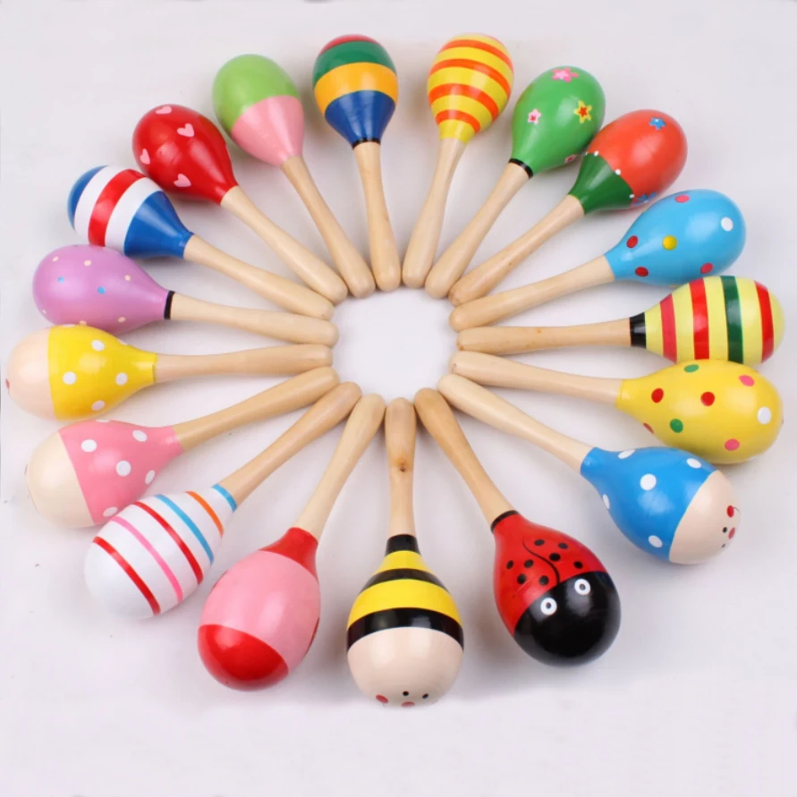 Деревянная музыкальная игрушка для раннего образования высококачественный