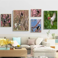 5d diy animal bird diamond painting cross stitch full square round drill embroidery colorful handmade home room wall decor craft