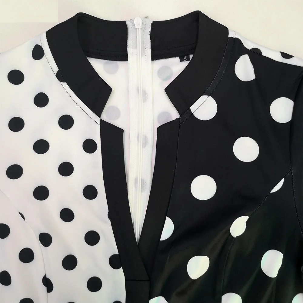 Платье женское Африканское в горошек с принтом | Женская одежда