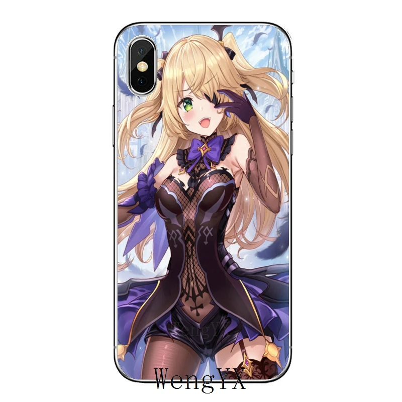Game Genshin impact Liquid Accessories Phone Case For Xiaomi Redmi 7 7A K20 6 6A 5A 4A 4X 5 Plus S2 Note 8 4 Pro | Мобильные