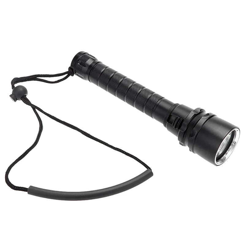 

Diving Flashlight 5000LM Underwater 3 x T6 LED Dive Waterproof Torch with Hand Strap Underwater Lantern 18650 Lamp