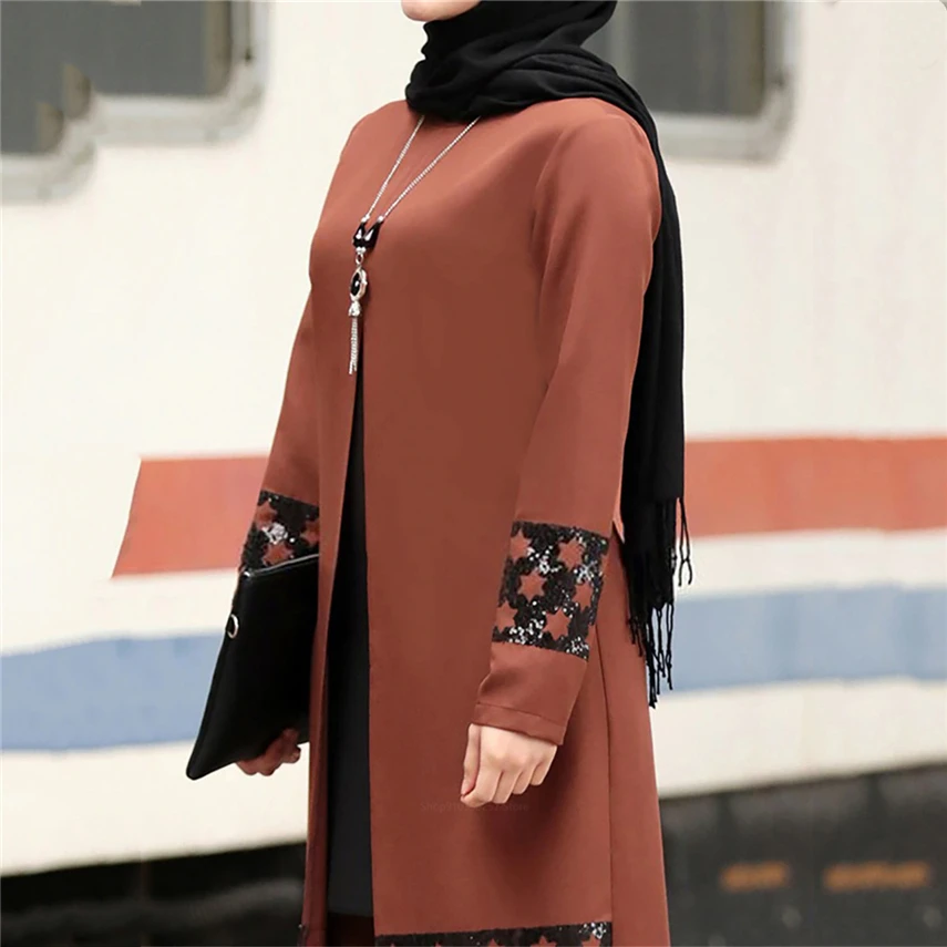 

Muslim Fashion Abaya Dress Arab Middle East Islamic Clothing for Women Eid Mubarak Saudi Arabia Dubai Casual Abayas Pant Set