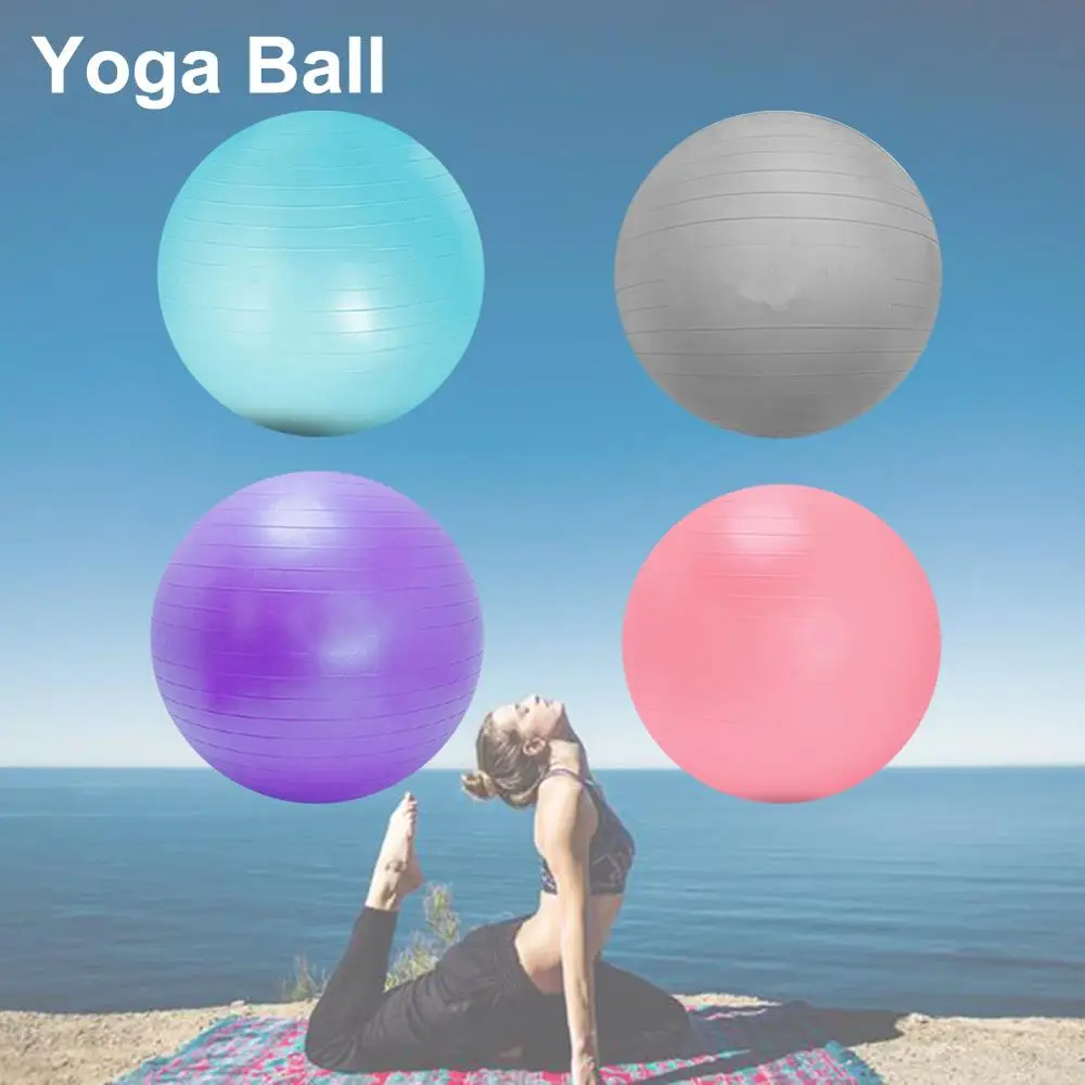 

Home Fitness Yoga Balls Anti-Pressure Explosion-Proof Gym Balance Exercise Fitball Pilates Workout Massage Ball 75cm 65cm 55cm