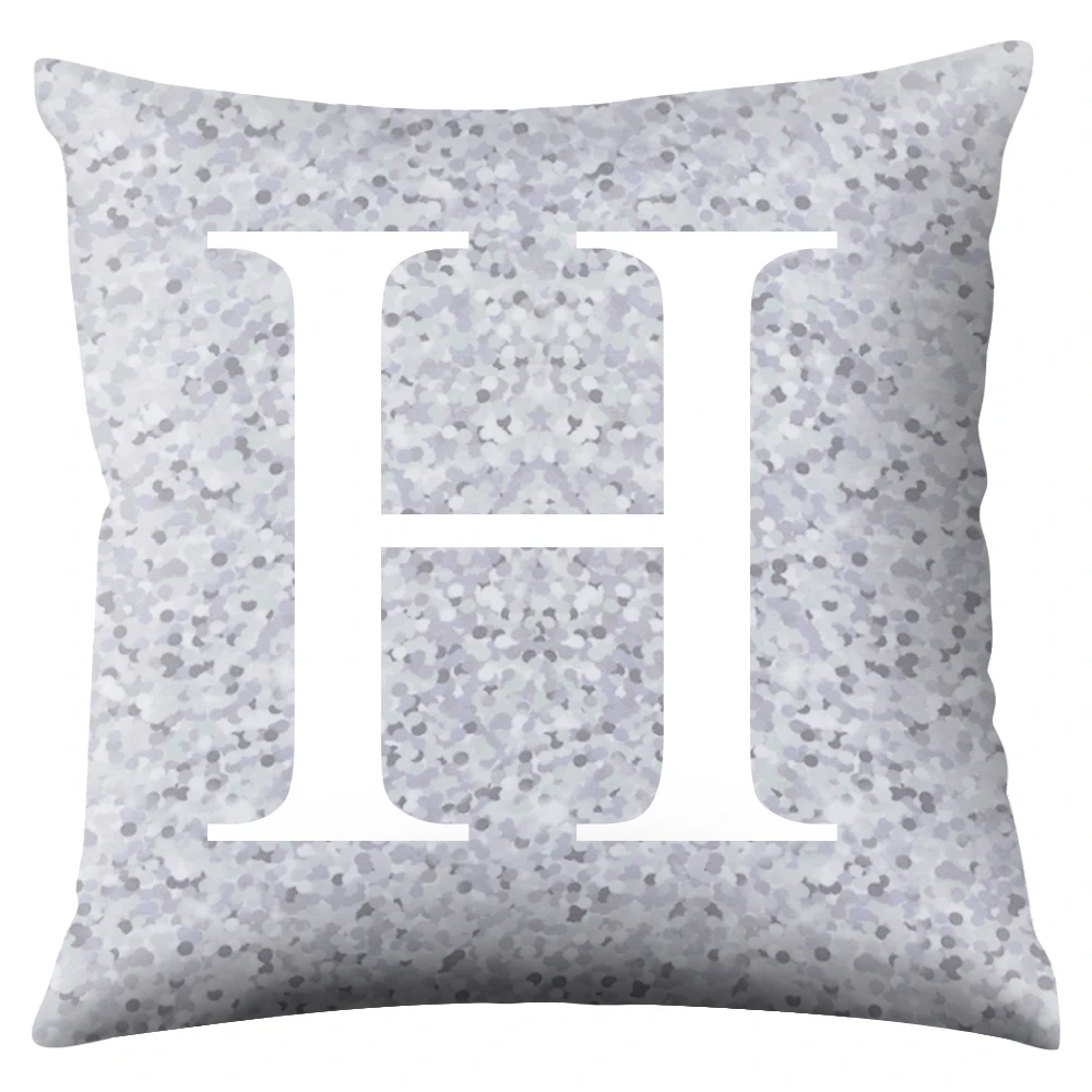 grey 45x45cm Современные Простые Декоративные наволочки, принт, наволочки из полиэстера, наволочки для дома, вечерние, для отеля, текстиль, 45 см* 45 см - Цвет: grey 45x45cm