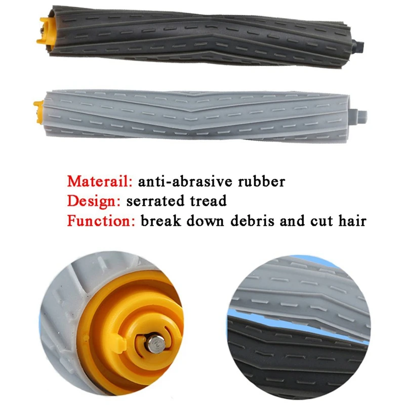 

Filter Replacement Parts for Irobot Roomba 800 900 Series 980 900 890 880 870 860 800 Vacuum Cleaner Part Side Brushes Filters+