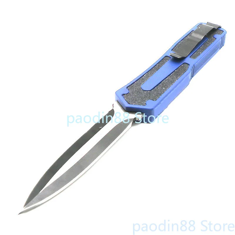 Классический синий прямой нож спасательный для выживания кемпинга охоты