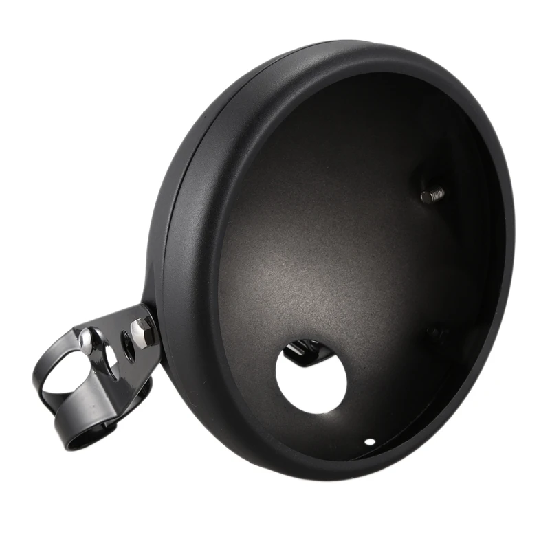 7 дюймов Черный фар Корпус универсальная фара мотоцикла Монтажный кронштейн