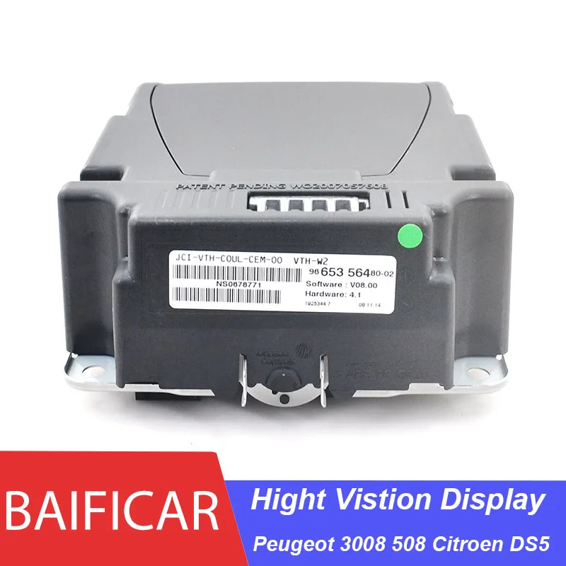 Baificar оригинальный Hud монитор информация о головном уборе 9808381480 для Peugeot 3008 508 Citroen