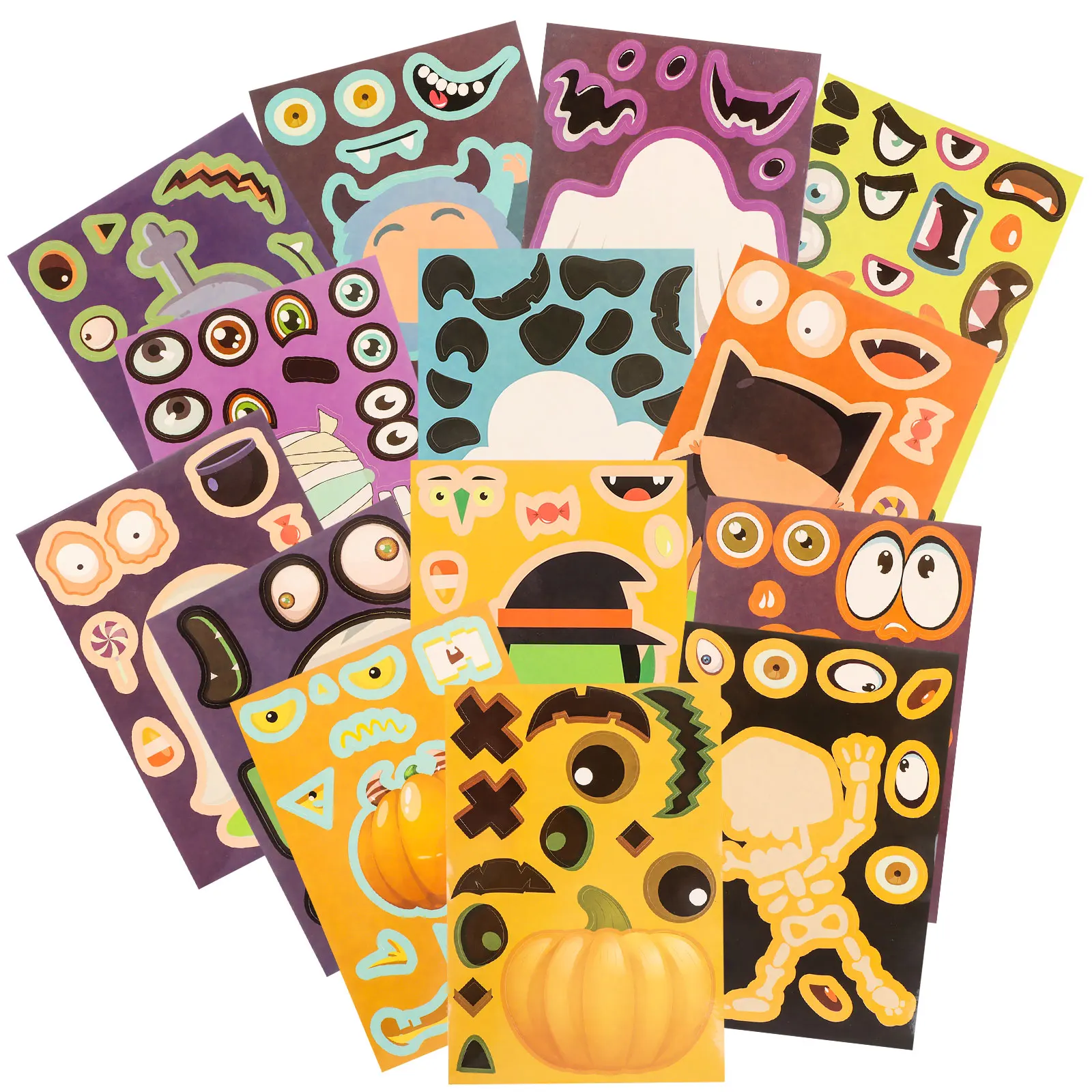 

42 шт., наклейки на Хэллоуин