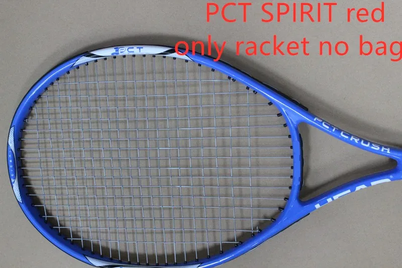 PCT blue no bag Профессиональная техническая ракетка для тенниса из алюминиевого сплава, ракетка для тенниса - Цвет: PCT blue no bag