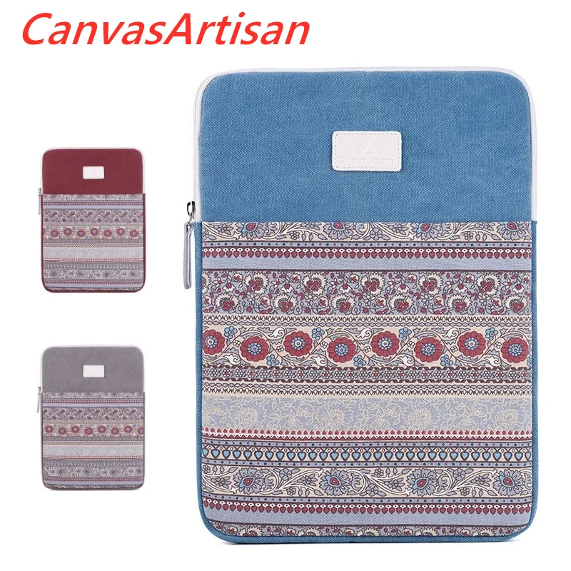 

CanvasArtisan Brand Laptop Bag 11",12",13",14",15",15.6",13.3", Classical Sleeve Case For Macbook Air Pro Notebook,Dropship V029
