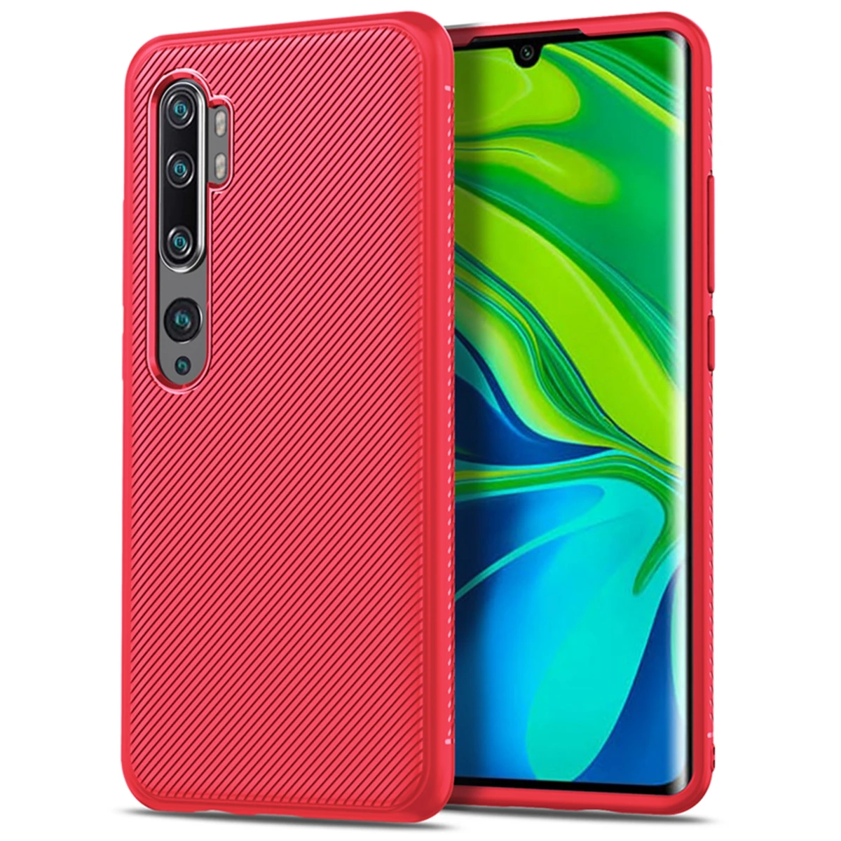 Для Xiaomi Mi CC9 Pro чехол силиконовая текстура углеродное волокно против царапин Противоскользящий Мягкий ТПУ чехол для Xiaomi Mi Note 10 чехол тонкий