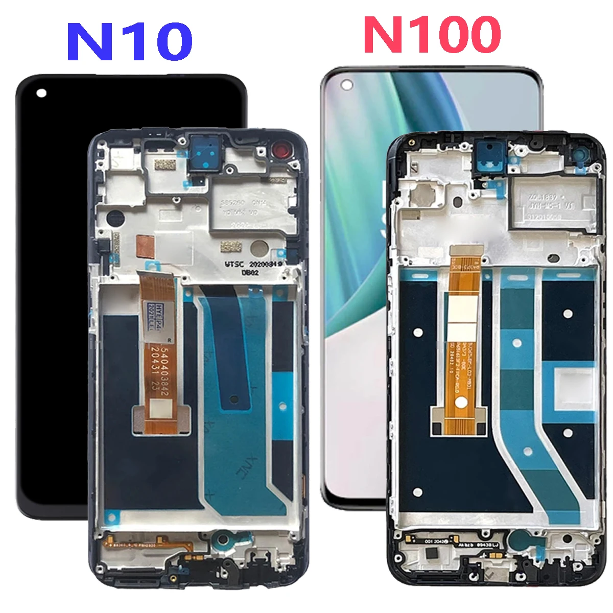 Pantalla LCD Original de 6,52 "para OnePlus Nord N100 N10, montaje de digitalizador con pantalla t&aacute;ctil, BE2026, BE2028, BE2013, BE2015, BE2011-0