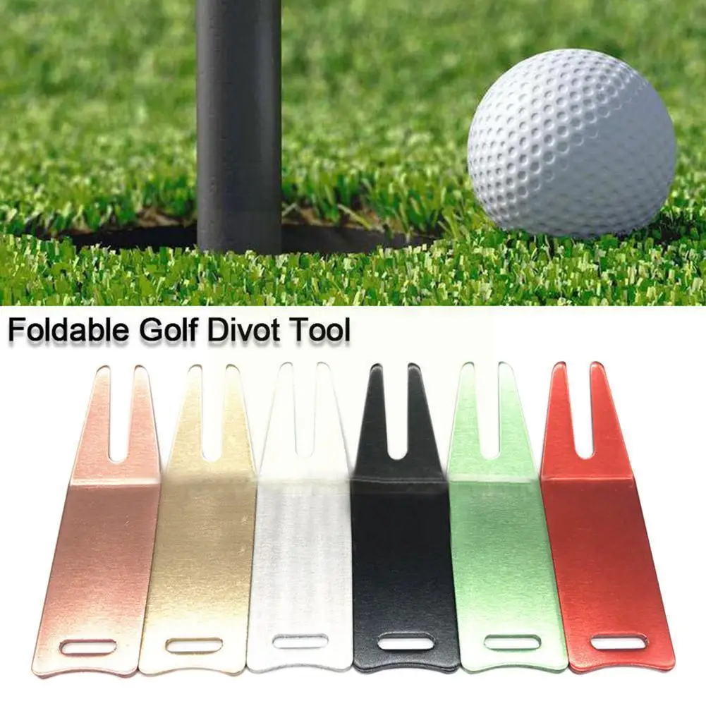 

1 Pc Golf Putting Greens Repair Tool Fork Golf Repair Lawn Training Fork Aids Golf Accessory Prong Gift Q6v7