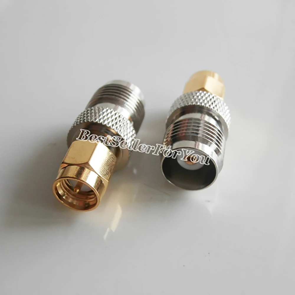 

1Pc SMA Male To Connector TNC Female Jack Straight 50ohm RF Adapter Connector SMA-Connector TNC M/F Adapter