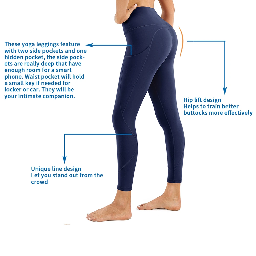 

TQD Seamless Leggings for Fitness Yoga Pants High WaistSports Workout Tights Women Pant Gym Running Outfit