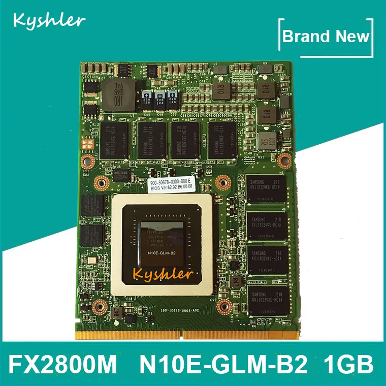 Фирменная Новинка FX2800M FX 2800M N10E GLM B2 DDR3 1 ГБ Графика видео VGA карты для HP 8740 Вт 8730