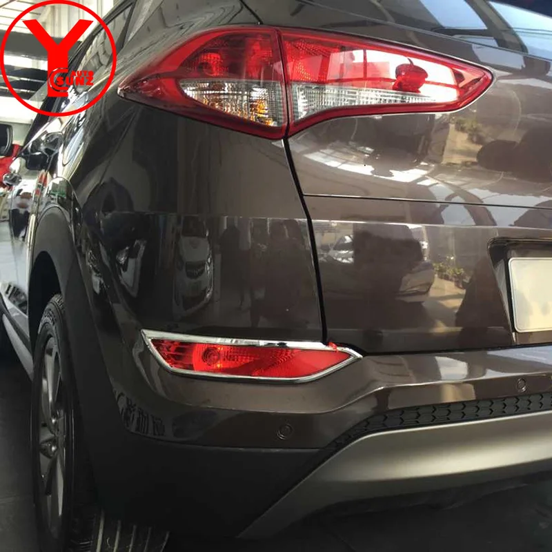 YCSUNZ хромированный чехол для задних противотуманных фар hyundai Tucson 2016 ABS аксессуары