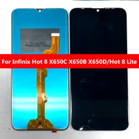 for infinix hot 8 x650 lcd display and touch screen 6 52 assembly repair parts for infinix x650 x650c x650b x650d