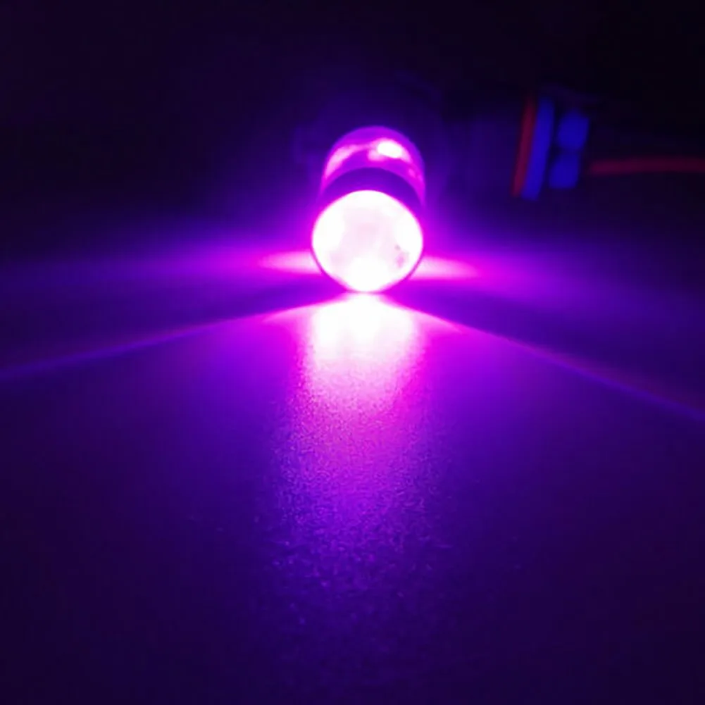 

Lens 9005 LED Bulbs Accessories Dual Reflector For Projector Pink Purple