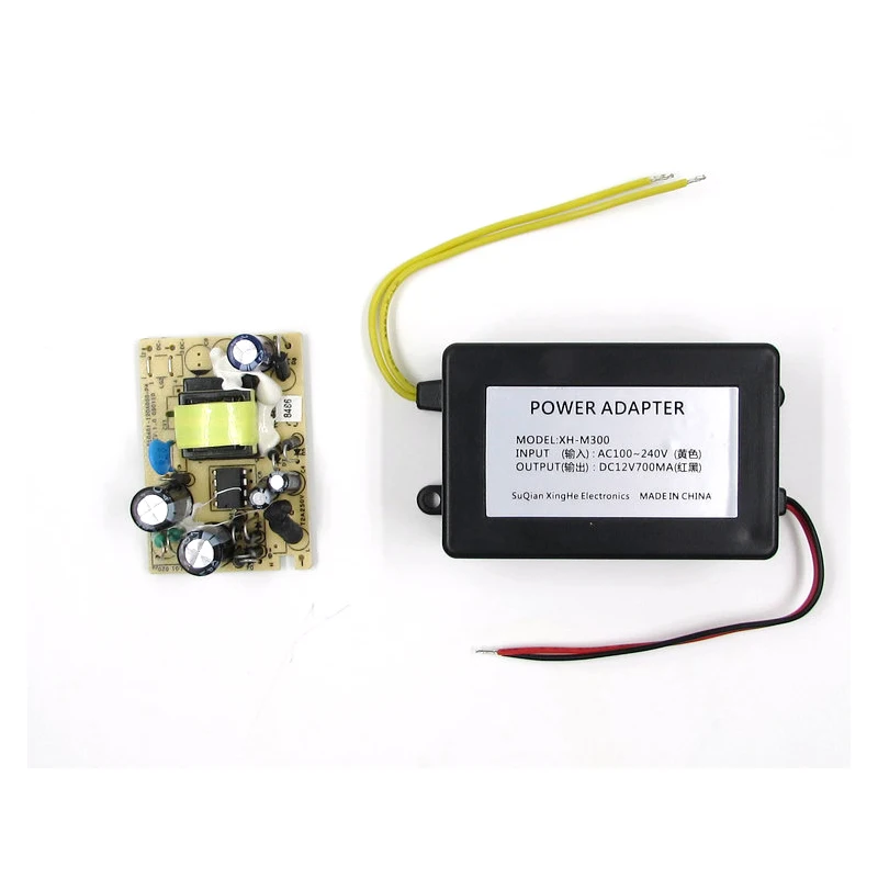 UNISIAN DC Мощность адаптер AC100 240 Вход для Выход DC12V 8 Вт модуль питания 700MA