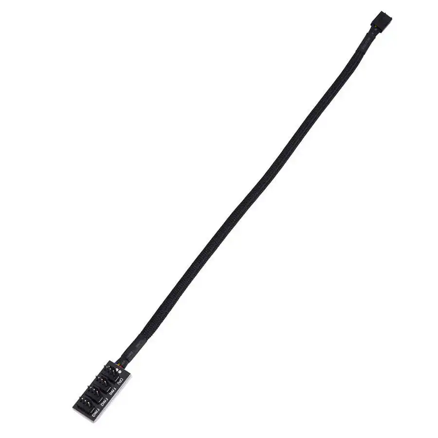 4 контактный компьютер CPU/Чехол вентилятор питания мульти разветвитель