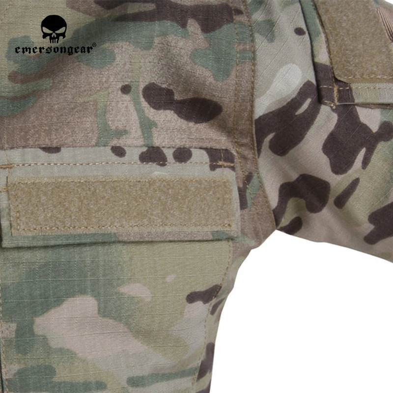 Emersongear Tactical Combat Uniform Set For 6Y-14Y Children Sports Suit For Kids Shirts Pants Tops Trousers Hiking Training MC