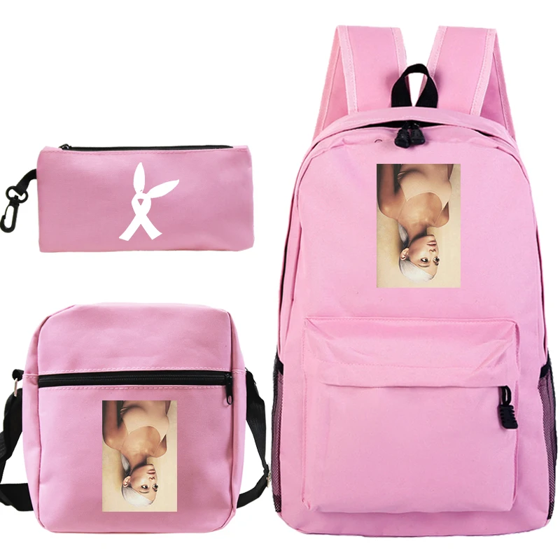 bagpack 21 Модная сумка Mochila Ariana Grande, рюкзак с принтом, школьная сумка для мальчиков и девочек, дорожная сумка, рюкзак для ноутбука-подростка, пеналы для ручек - Цвет: bagpack 21