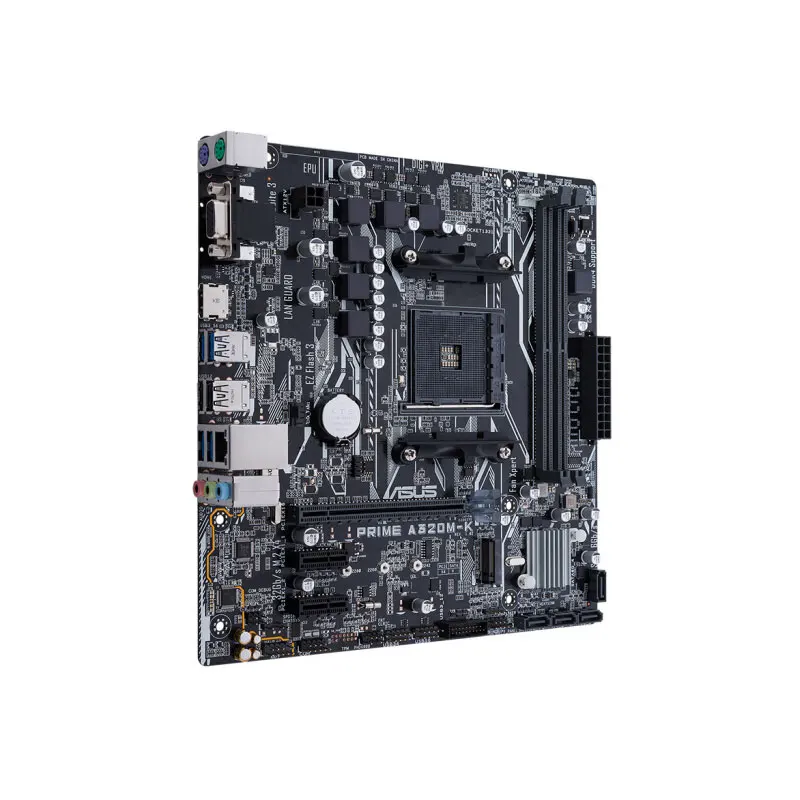 Материнская плата ASUS PRIME A320M K AMD Ryzen AM4 DDR4 HDMI VGA M.2 USB 3 1 Micro ATX для недорогих игровых