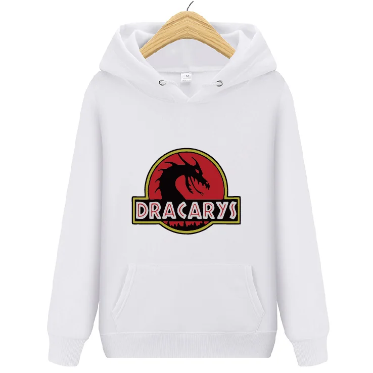 Dracarys толстовка с капюшоном принтом Игры Престолов Дейенерис дрогон огонь для