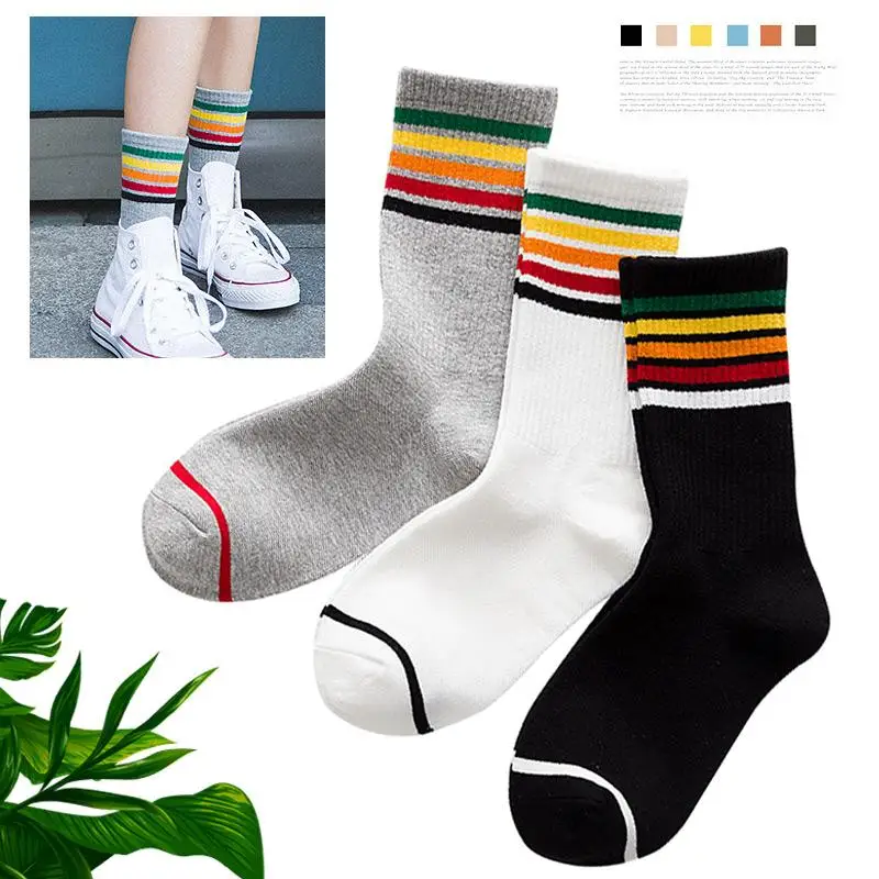 

Durable 3 Colors Cotton Skate Perspiration Cotton Socks Letter Sock Fashion Popular Ankle Socks Antiseptic Soft Portable Summer
