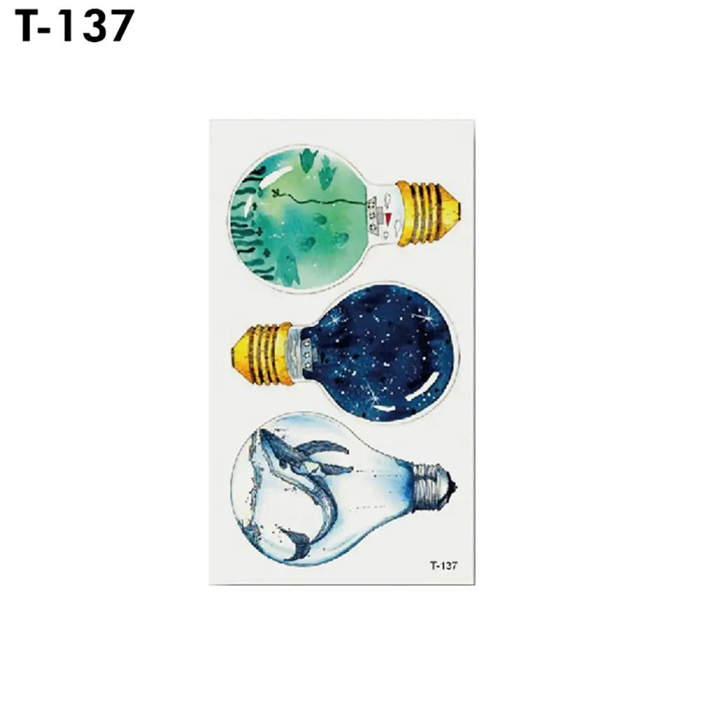 1 лист временные татуировки для тела | Красота и здоровье