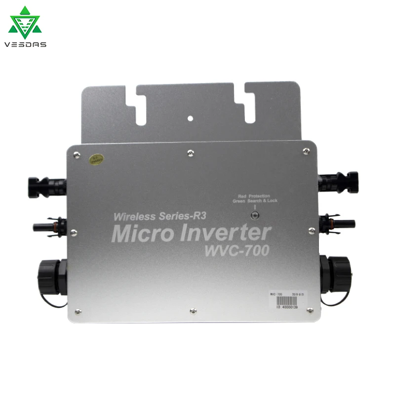 WVC700 солнечный инвертор сетчатый MPPT водонепроницаемый микро Конвертор от 22 до 50 В
