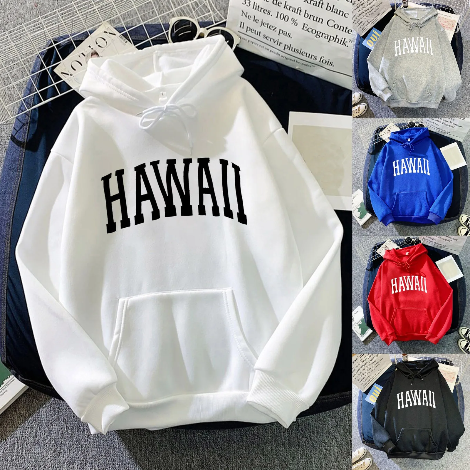 60# 2021 Fashion Women Casual Print Long Sleeve Splice Dinosaur Letter Hoodies Tops Casual Print Splice Oversized Sweatshirt