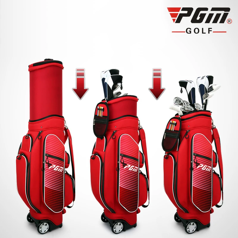 High-end Customization/LOGO Retractable Patent Woman Golf Bag Sports Aviation Travel Plane Ladywaterproof Standard Ball Package