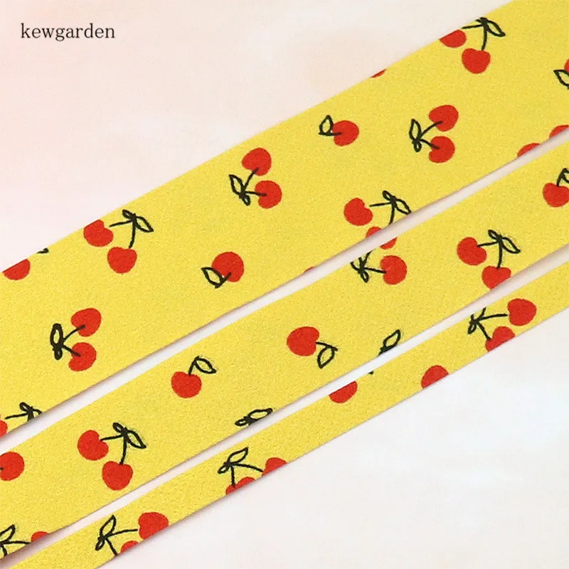Kewgarden 1 5 &quot1&quot 25 40 10 мм ткань с хрустальными вишнями для ношения слоями атласная