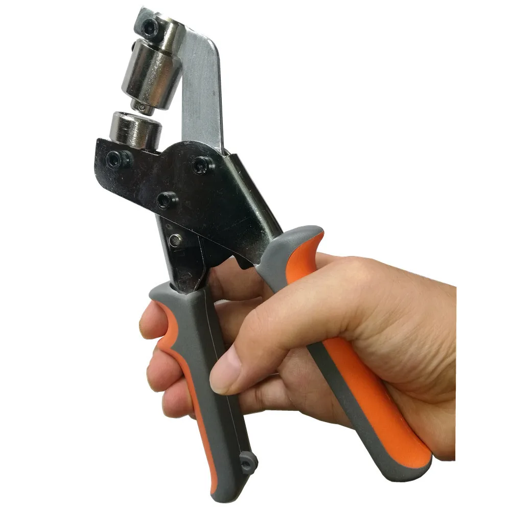 Ручной Мини Пробивной дырокол пресс пробивной плоскогубцы станок инструмент для