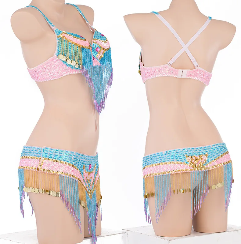 2pcs/set Belly Dance Costumes Oriental Dance Suit BellyDance Costumes Carnival Dance Costumes#ZY-0922