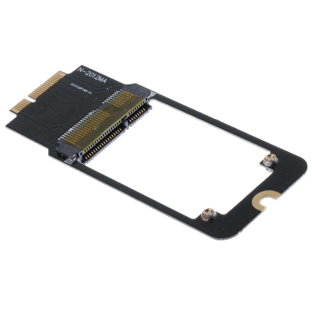 7 + 17Pin 5 см mSATA SSD адаптер карта для APPLE MACBOOK PRO A1425 2012 версия|Компьютерные кабели и