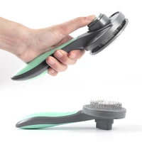 pet comb knot cutter dog grooming shedding tools pet cat hair removal comb brush double sided pet products supplier