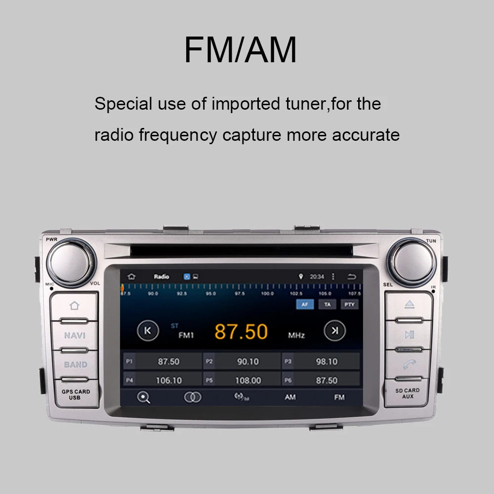 Автомобильный GPS-навигатор для Toyota Hilux 2012 2013 2014 2015 Android 10 0 автомобильное радио