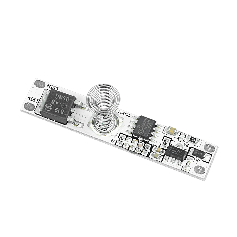 DC12V 24V 6A Dimmable Sensor Switch For LED Strip/Touch Dimmer Aluminium Profile | Лампы и освещение