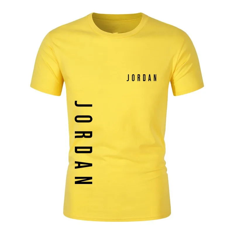 

2021New Summer Men's And Women's Fashion O-Neck T-Shirt Men's Casual Breathable And Quick-Drying Cotton Slim Fit T-shirt