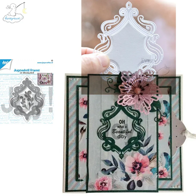 CH 2020 Новое поступление оставьте рамку металлические штампы трафареты для сделай