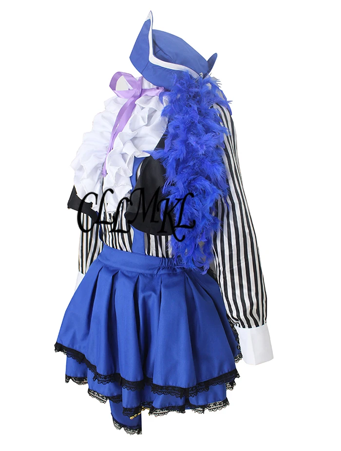 Аниме Черный Дворецкий Косплей Kuroshitsuji Ciel Phantomhive цирковая форма костюм весь комплект